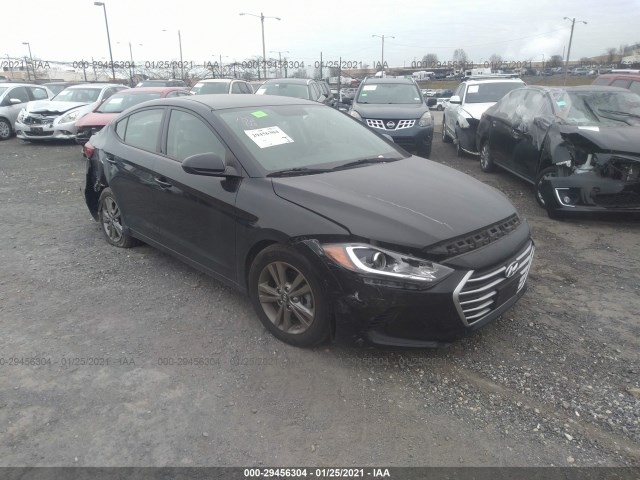 hyundai elantra 2018 5npd84lf0jh355370