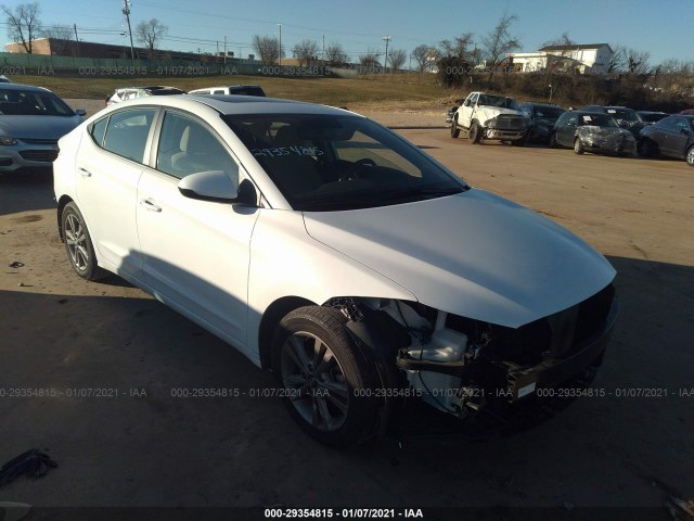 hyundai elantra 2018 5npd84lf0jh365753