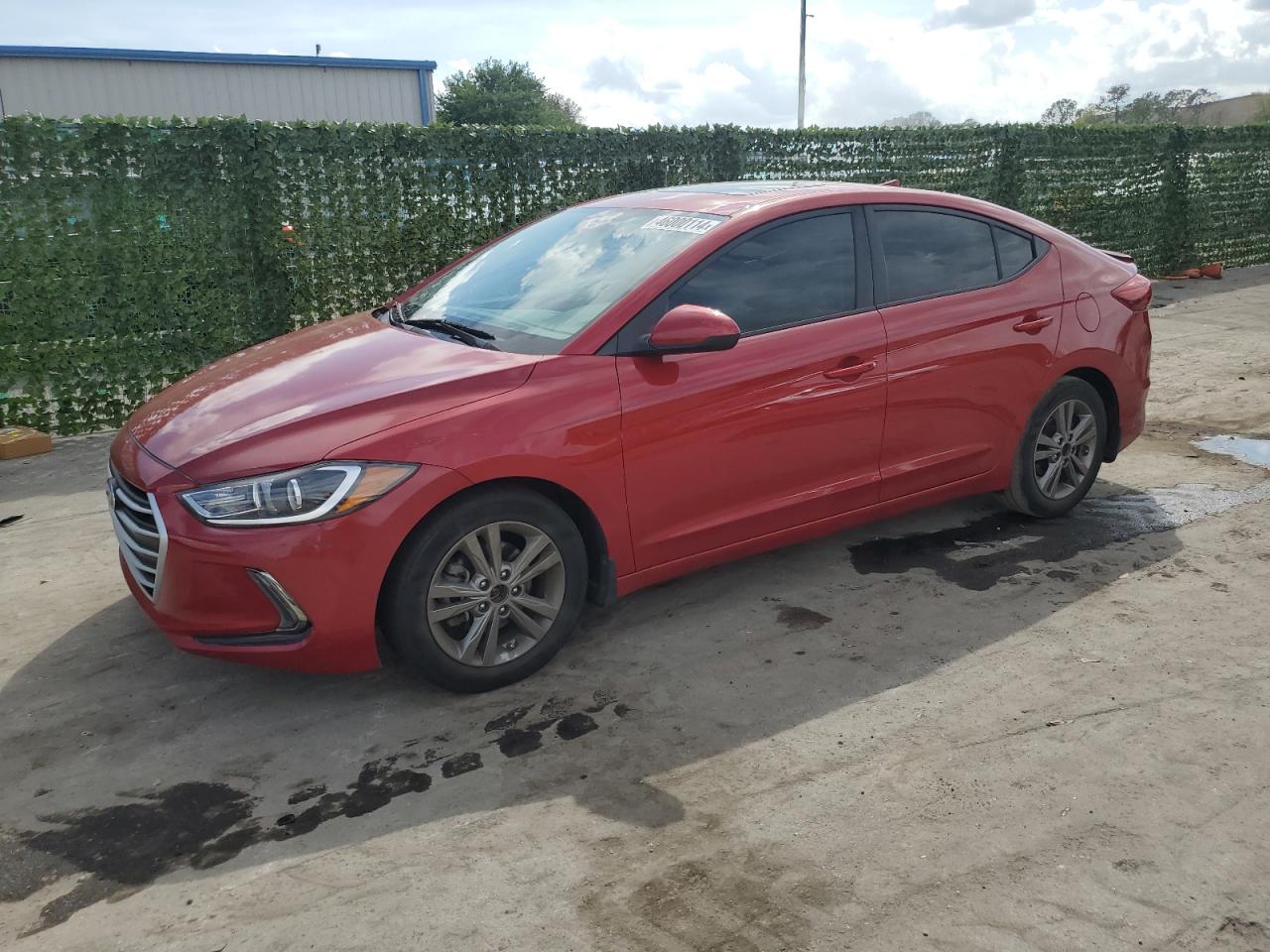 hyundai elantra 2018 5npd84lf0jh370306