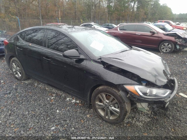 hyundai elantra 2018 5npd84lf0jh371620