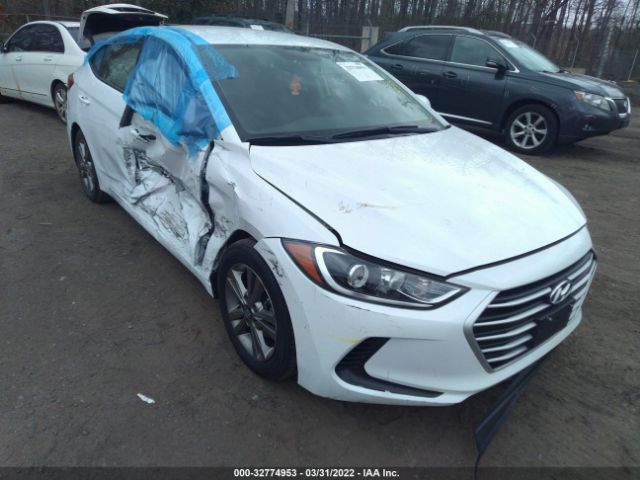 hyundai elantra 2018 5npd84lf0jh372878