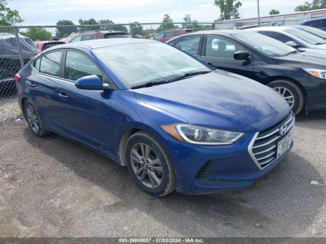 hyundai elantra 2018 5npd84lf0jh382911