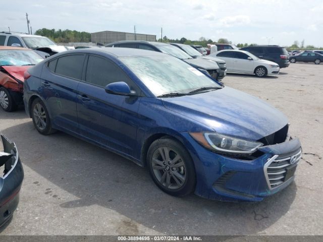 hyundai elantra 2018 5npd84lf0jh393472