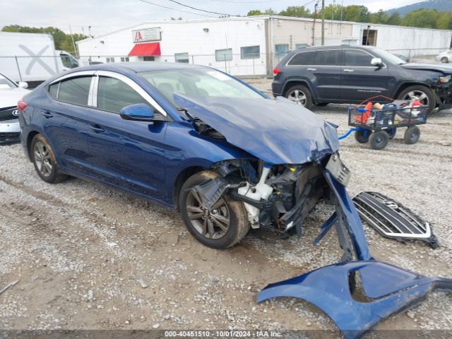 hyundai elantra 2018 5npd84lf0jh397523