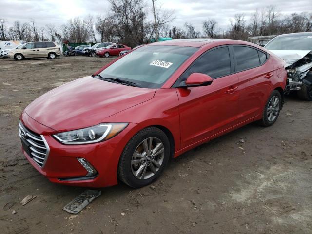 hyundai elantra 2018 5npd84lf0jh400405