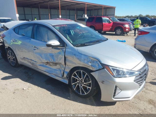 hyundai elantra 2019 5npd84lf0kh420042