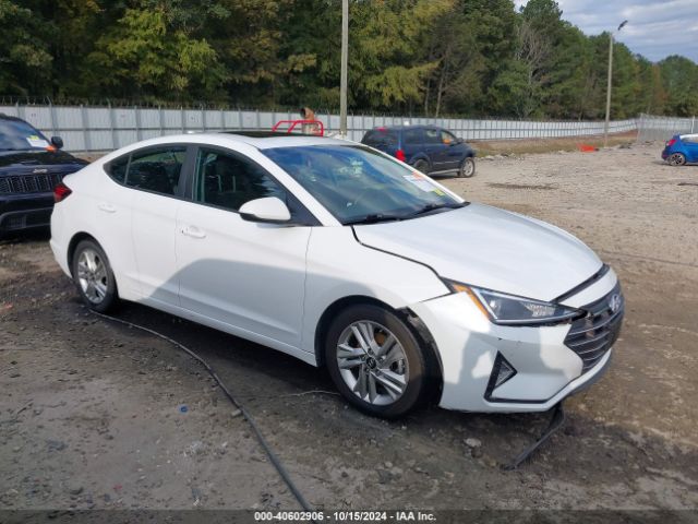 hyundai elantra 2019 5npd84lf0kh439352