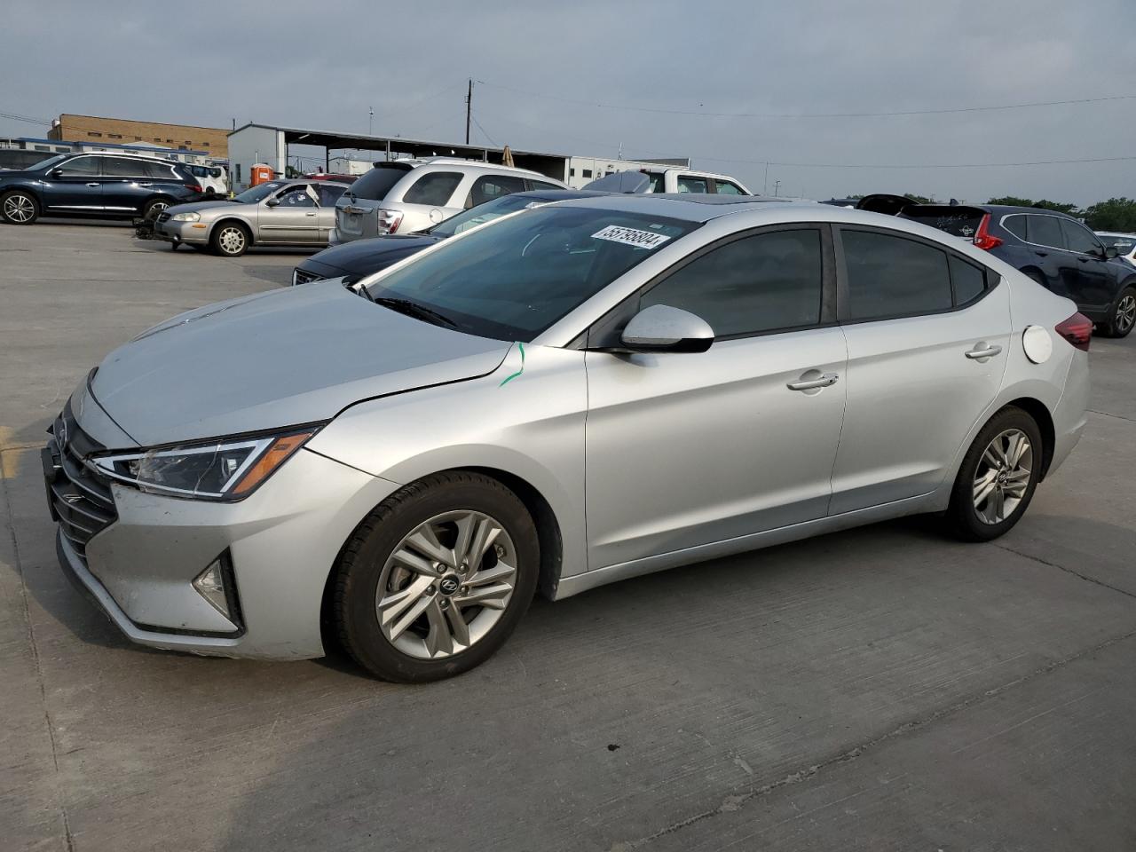 hyundai elantra 2019 5npd84lf0kh462615