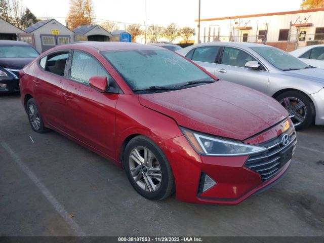 hyundai elantra 2019 5npd84lf0kh473484