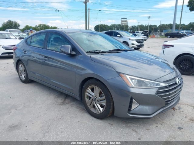 hyundai elantra 2019 5npd84lf0kh490138