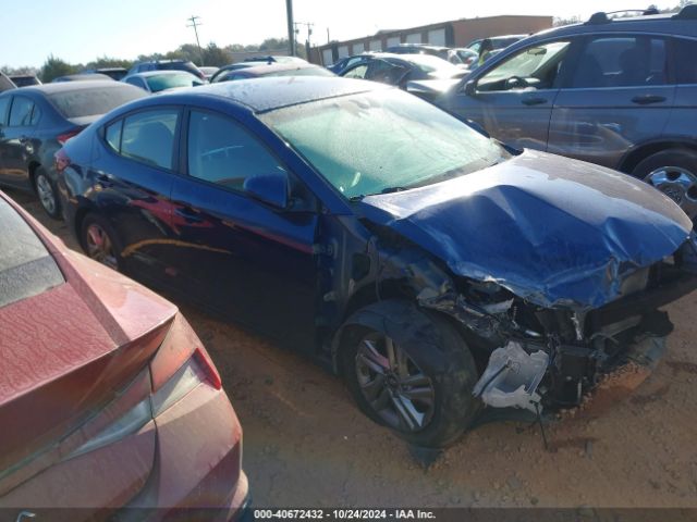 hyundai elantra 2019 5npd84lf0kh496392