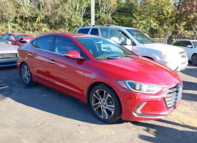 hyundai elantra 2017 5npd84lf1hh192805