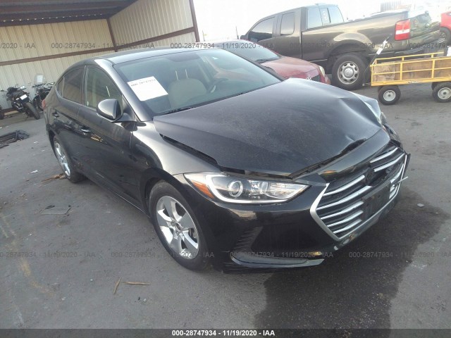 hyundai elantra 2018 5npd84lf1jh227610