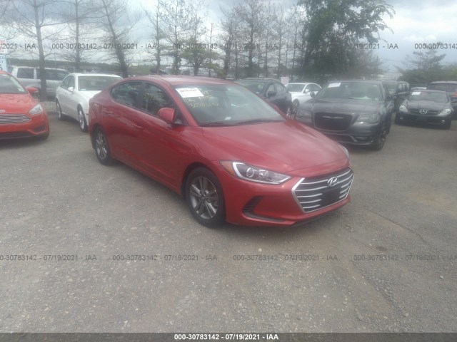 hyundai elantra 2018 5npd84lf1jh235724