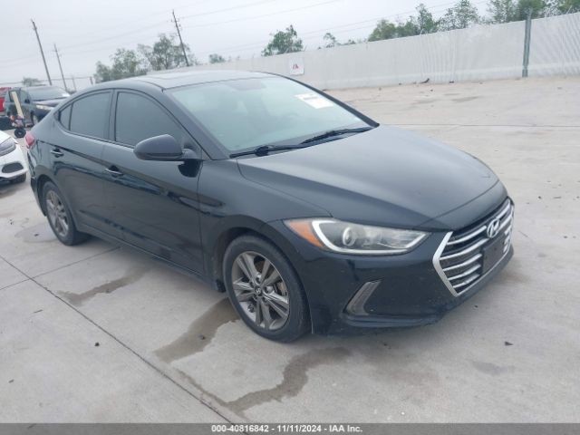 hyundai elantra 2018 5npd84lf1jh284521