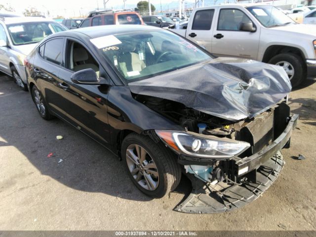 hyundai elantra 2018 5npd84lf1jh291999