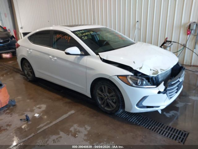 hyundai elantra 2018 5npd84lf1jh297866