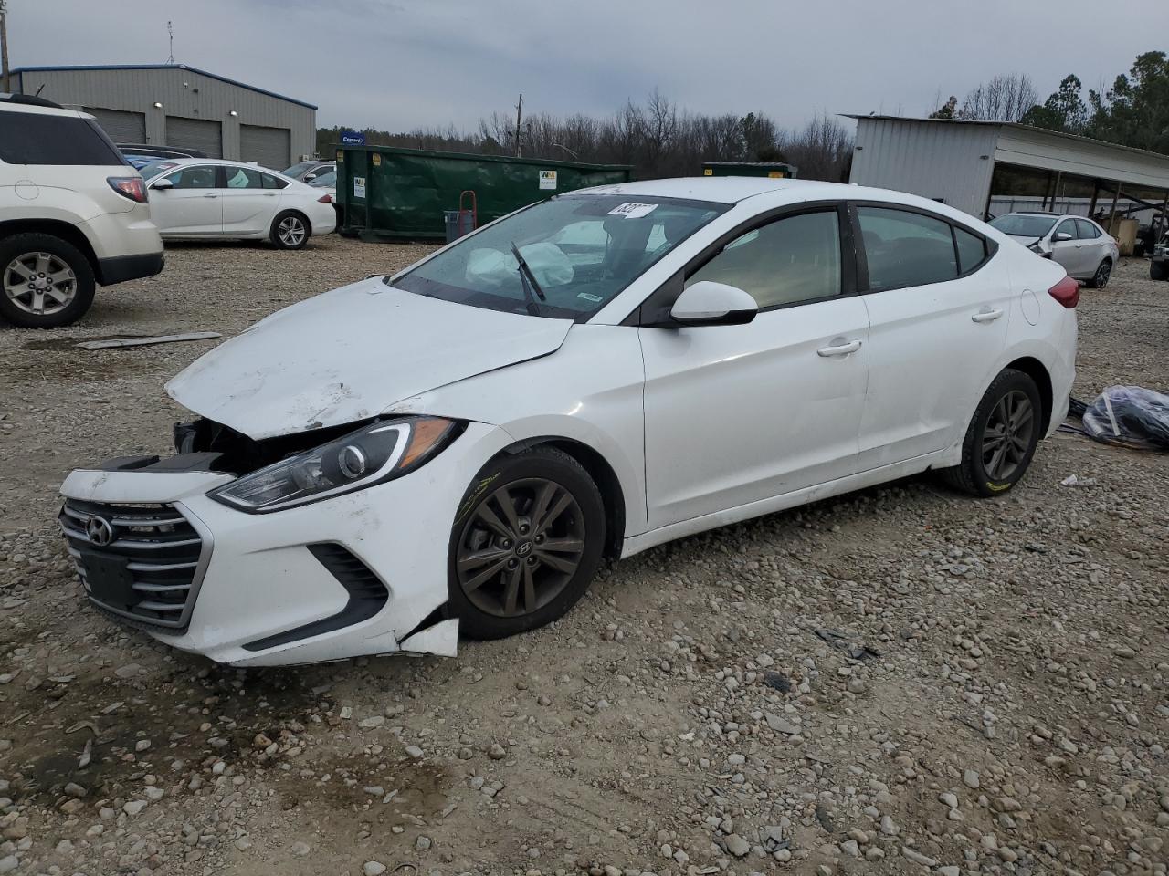 hyundai elantra 2018 5npd84lf1jh297897