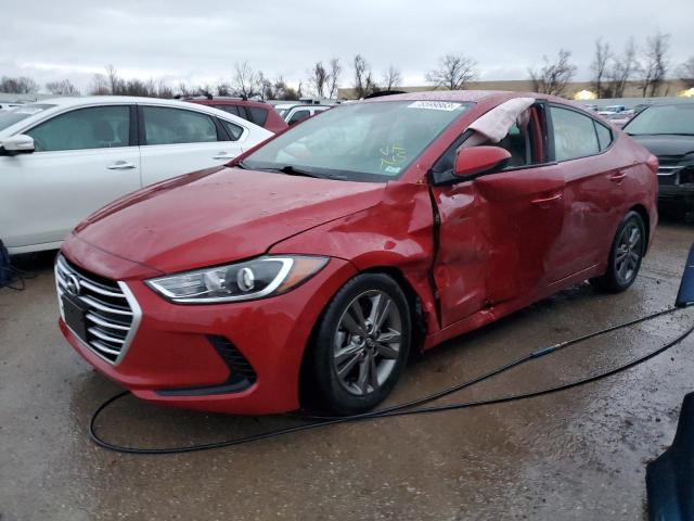 hyundai elantra 2018 5npd84lf1jh325245