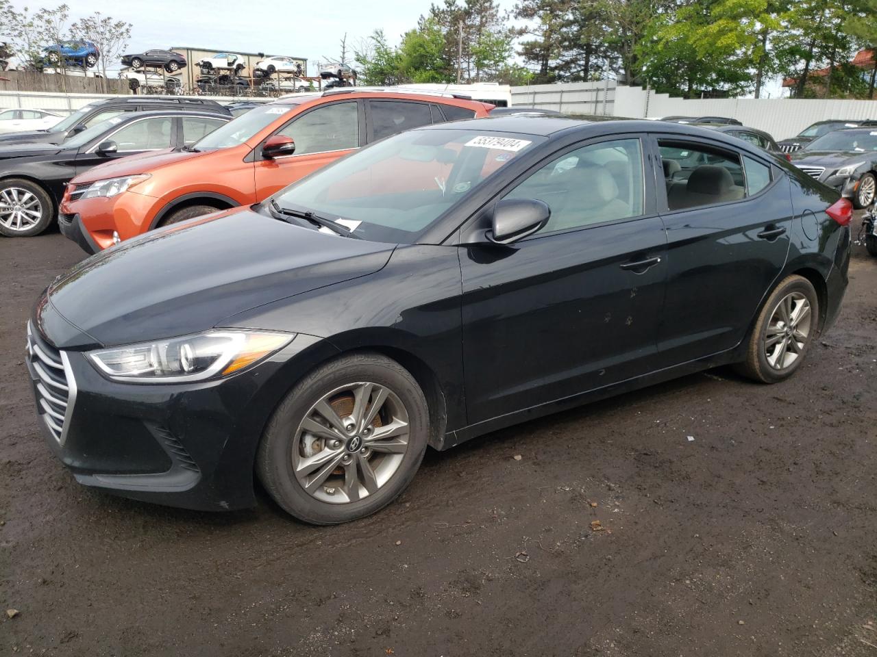 hyundai elantra 2018 5npd84lf1jh329277