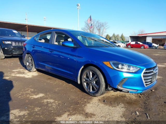 hyundai elantra 2018 5npd84lf1jh342840