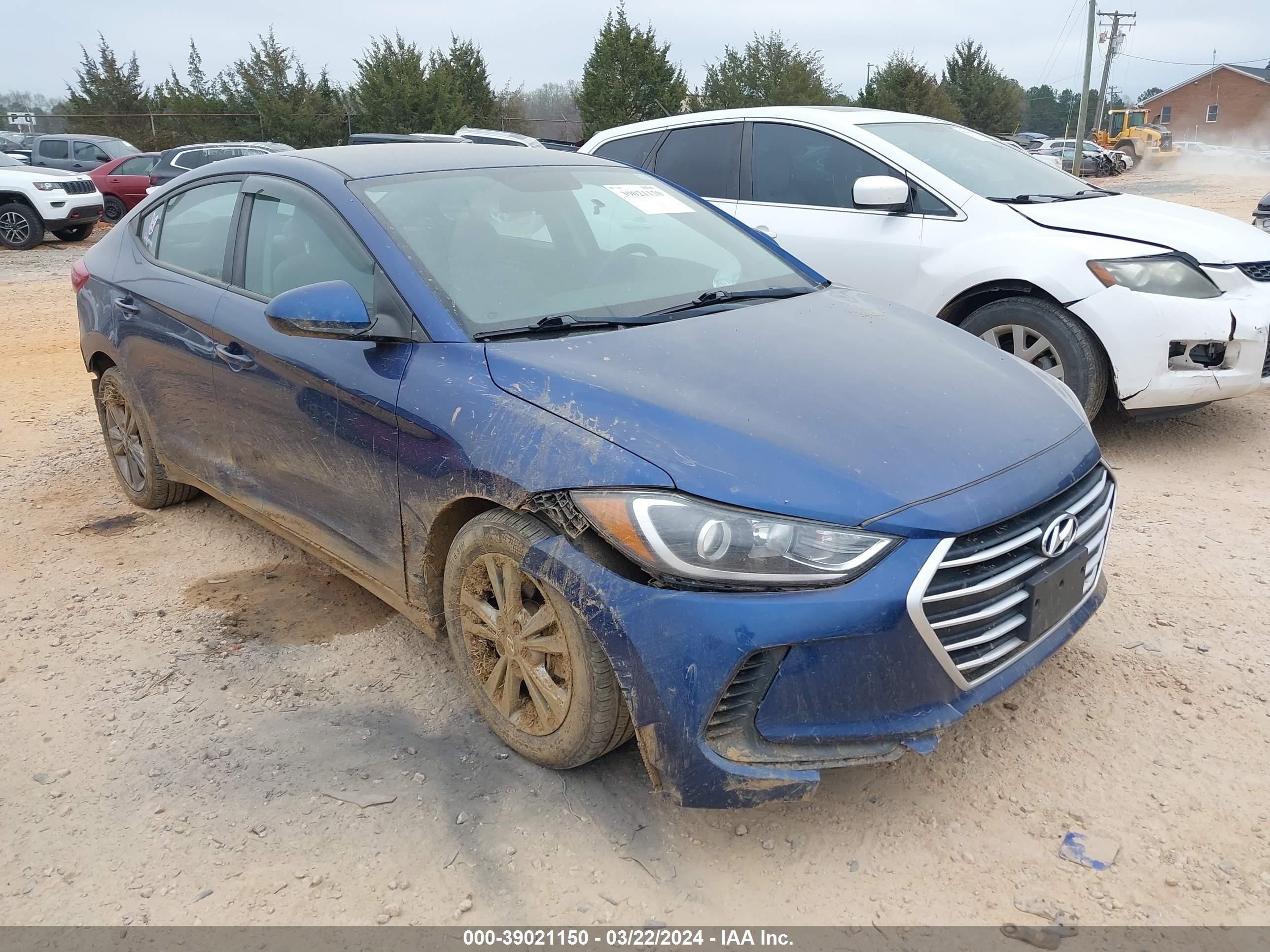 hyundai elantra 2018 5npd84lf1jh351229