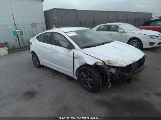 hyundai elantra 2018 5npd84lf1jh366541