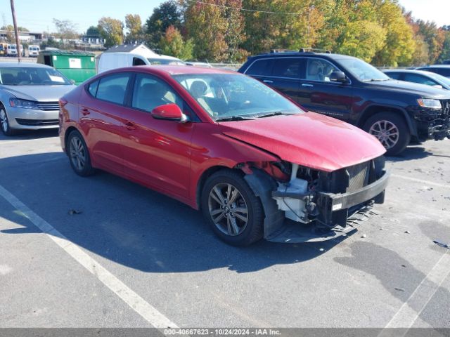 hyundai elantra 2018 5npd84lf1jh379175