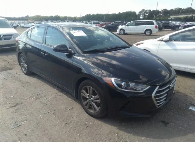 hyundai elantra 2018 5npd84lf1jh388880