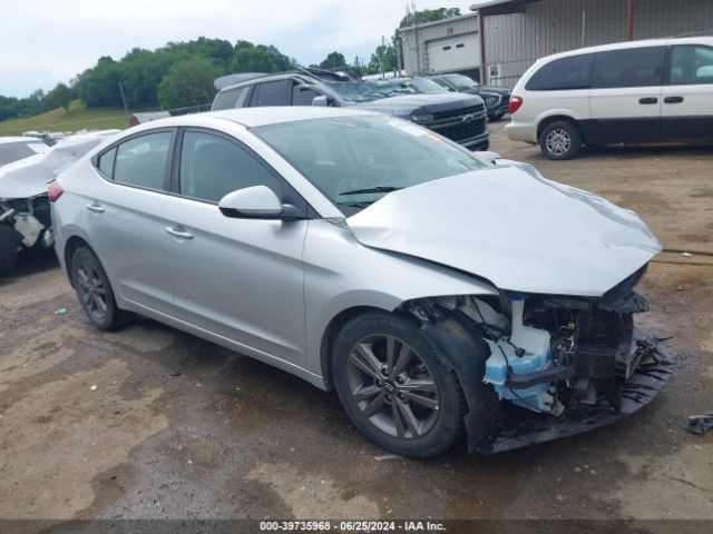 hyundai elantra 2018 5npd84lf1jh393898