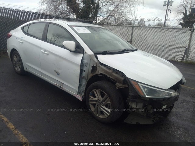 hyundai elantra 2019 5npd84lf1kh418283