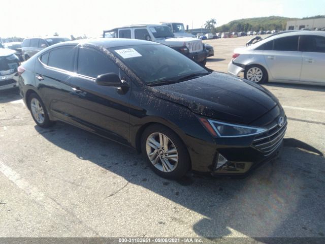 hyundai elantra 2019 5npd84lf1kh423421