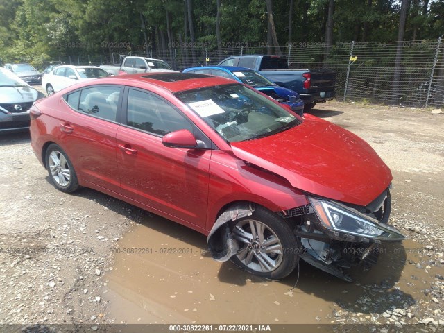 hyundai elantra 2019 5npd84lf1kh426240