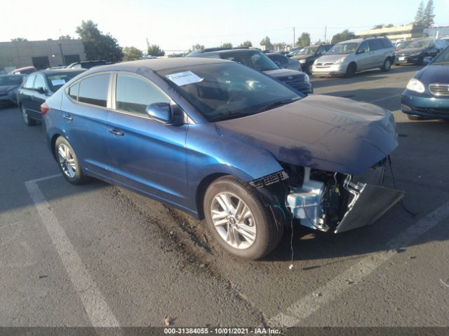 hyundai elantra 2019 5npd84lf1kh449291