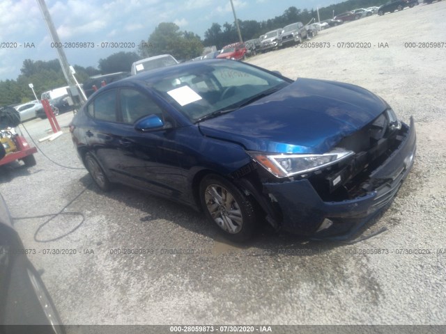 hyundai elantra 2019 5npd84lf1kh462199