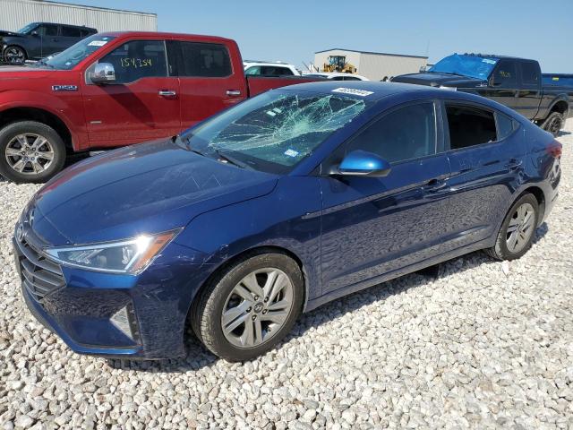 hyundai elantra 2019 5npd84lf1kh466656