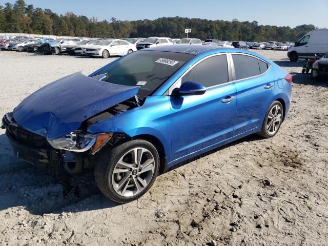 hyundai elantra 2017 5npd84lf2hh057056