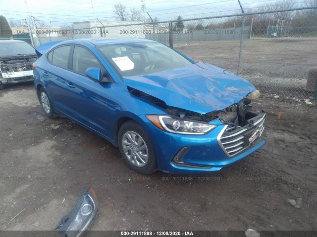 hyundai elantra 2017 5npd84lf2hh158548