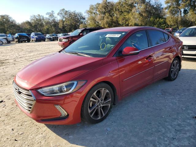 hyundai elantra 2018 5npd84lf2jh214882