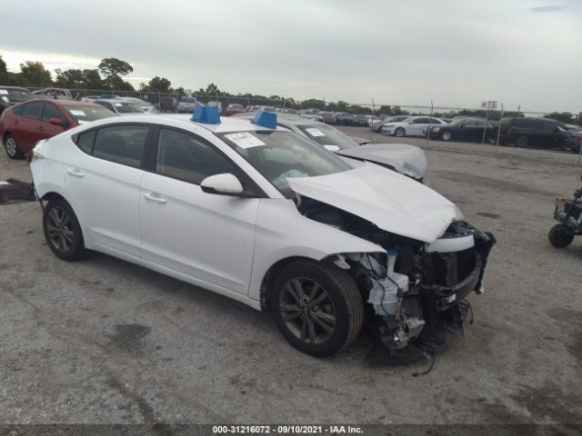 hyundai elantra 2018 5npd84lf2jh215661