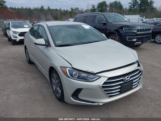 hyundai elantra 2018 5npd84lf2jh240141