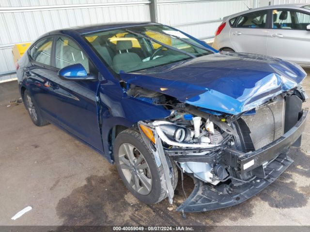 hyundai elantra 2018 5npd84lf2jh248871