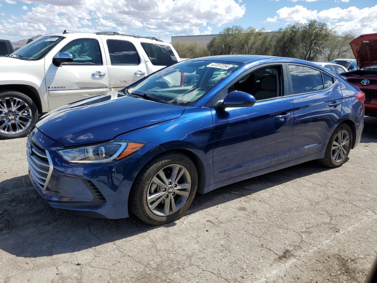 hyundai elantra 2018 5npd84lf2jh259370