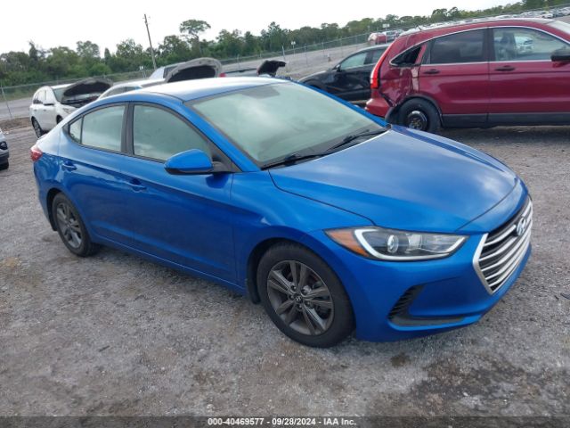 hyundai elantra 2018 5npd84lf2jh262186