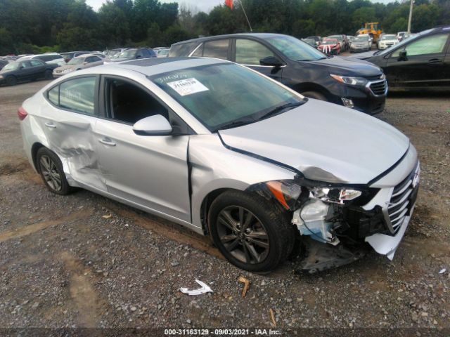 hyundai elantra 2018 5npd84lf2jh285922