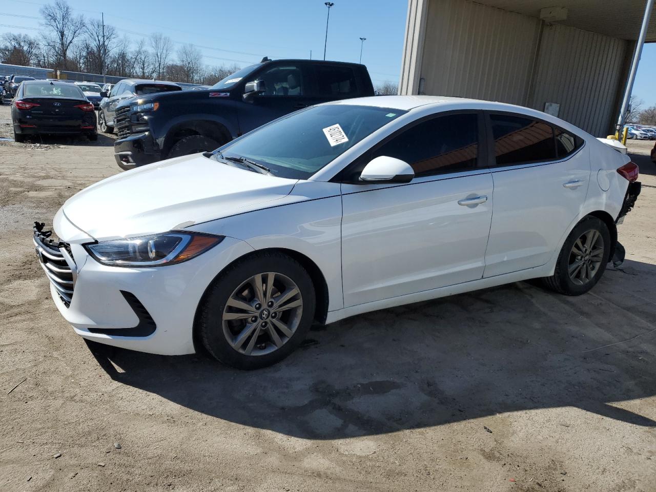 hyundai elantra 2018 5npd84lf2jh298525