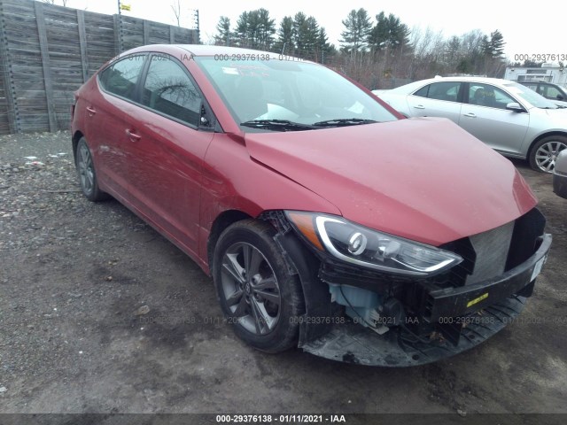 hyundai elantra 2018 5npd84lf2jh298699