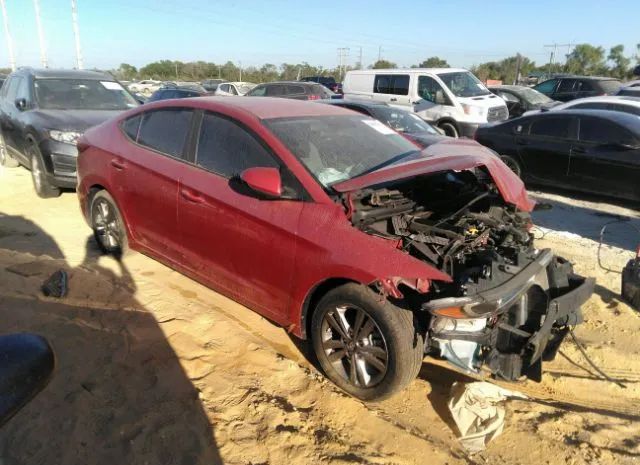 hyundai elantra 2018 5npd84lf2jh305599