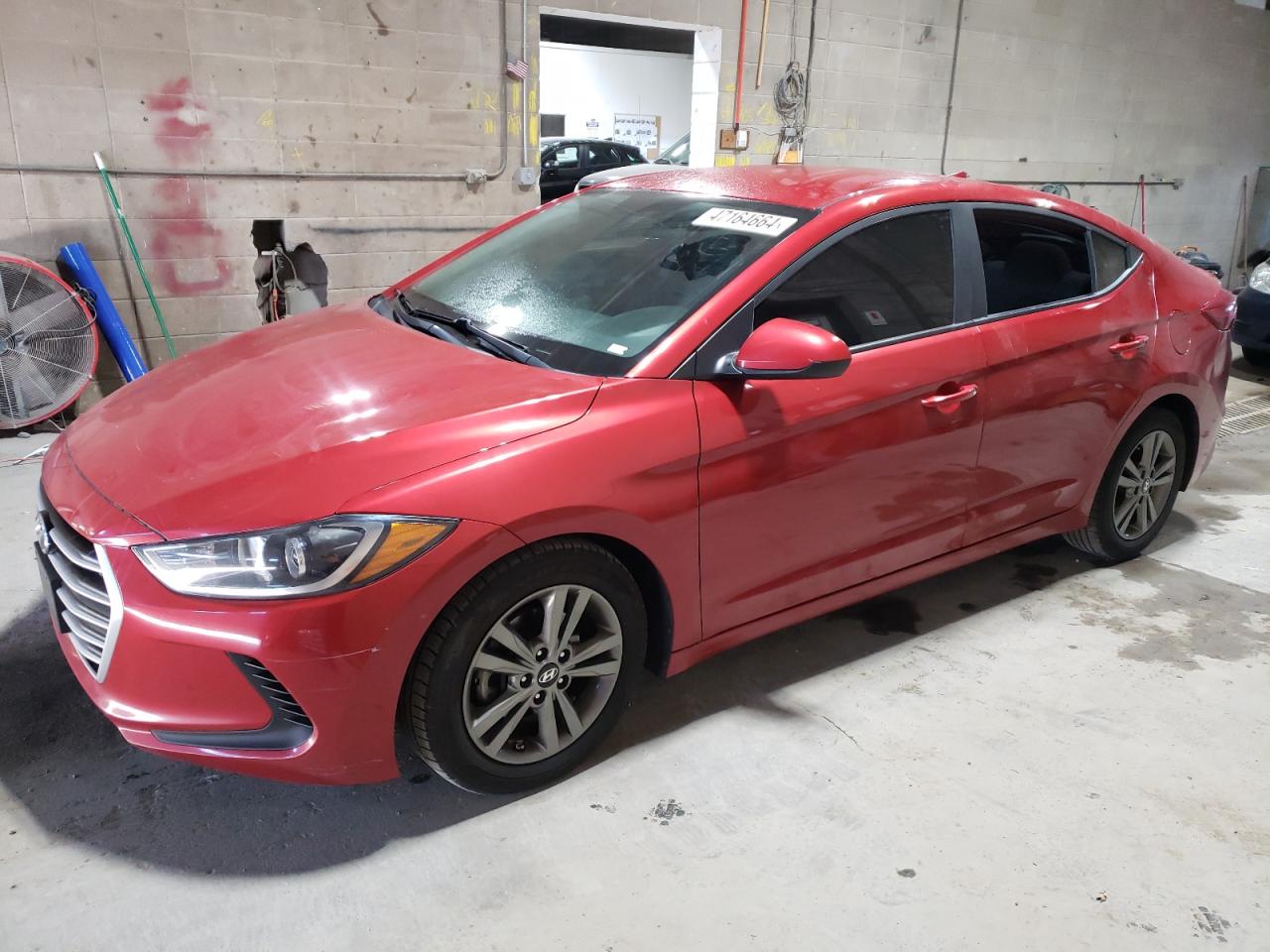 hyundai elantra 2018 5npd84lf2jh306512