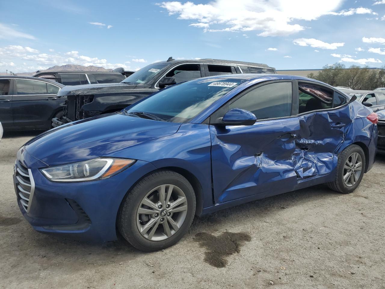 hyundai elantra 2018 5npd84lf2jh316277